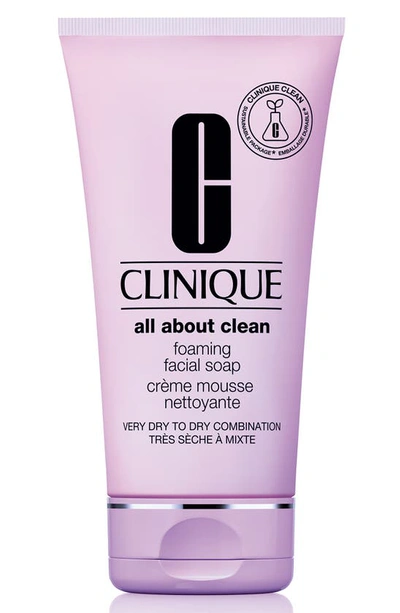 CLINIQUE ALL ABOUT CLEAN FOAMING FACIAL SOAP, 5 OZ,Z4KL01