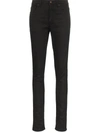 SAINT LAURENT SAINT LAURENT MID-RISE SKINNY JEANS - 黑色