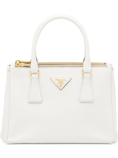 Prada Galleria Tote In White