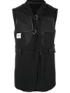 TAKAHIROMIYASHITA THE SOLOIST MULTI STRAPS WAISTCOAT