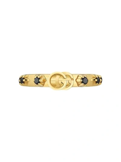 Gucci Gg Running Ring In Yellow Gold In 8029