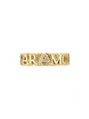 GUCCI 18KT YELLOW GOLD THE AVEUGLE PAR AMOUR RING