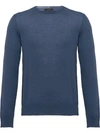 PRADA CREW NECK CASHMERE JUMPER