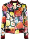 ALICE AND OLIVIA LONNIE REVERSIBLE BOMBER JACKET