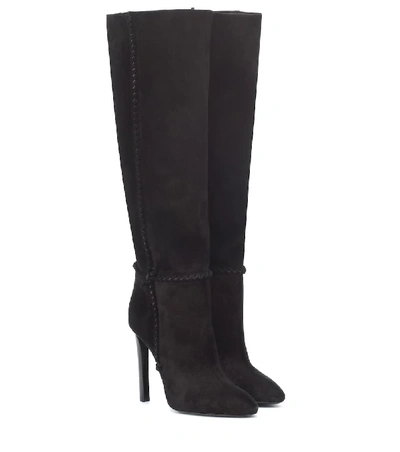 Saint Laurent Mica Knee-high Boots - 黑色 In Black