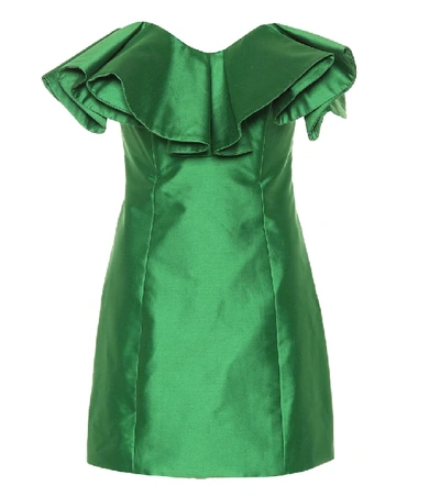 Attico Bustier Structure Mini Dress - 绿色 In Green