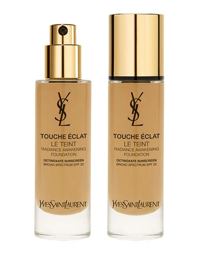 Saint Laurent Touche Eclat Le Teint Radiant Liquid Foundation Bd55 Warm Toffee 1 oz/ 30 ml