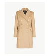 BALMAIN DOUBLE-BREASTED WOOL AND CASHMERE-BLEND COAT