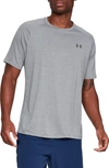 Under Armour Men's Sportstyle Left Chest Short Sleeve In Steel Light Heather