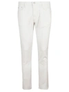 Michael Kors Parker Slim Fit Jeans In White In White