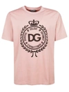 DOLCE & GABBANA DG CREST LOGO T-SHIRT,10840859