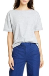 ALEX MILL HEATHER BOXY SLUB TEE,WK012152