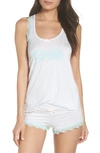 Honeydew Intimates All Amercian Short Pajamas In White Dot