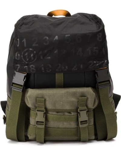 Maison Margiela Numbers Backpack In Basic