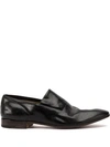 Premiata Varnished Loafers In Black