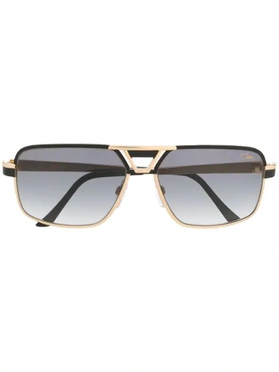 Cazal Pilot-frame Sunglasses In Black