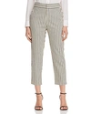 Karen Kane Striped Cropped Pants In Stripe