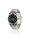 JACQUIE AICHE CUSTOMISED VINTAGE ROLEX DIAMOND SNAKE DIAL WATCH