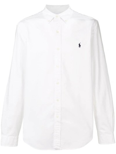 POLO RALPH LAUREN EMBROIDERED LOGO SHIRT