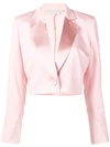 FLEUR DU MAL CROPPED BLAZER