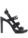 MICHAEL MICHAEL KORS MICHAEL MICHAEL KORS DEMI SANDALS - 黑色