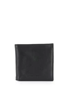 Ann Demeulemeester Grained Leather Bi-fold Wallet In Black
