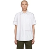 THOM BROWNE THOM BROWNE WHITE STRIPE OXFORD SHIRT