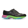 COMME DES GARÇONS HOMME DEUX COMME DES GARCONS HOMME PLUS BLACK WINGTIP BROGUES