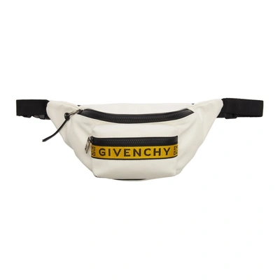 Givenchy Crossbody Logo Belt Bag In Yellow