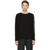 GIVENCHY GIVENCHY BLACK WOOL WEBBING 4G SWEATER