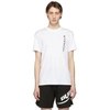 GIVENCHY GIVENCHY WHITE VERTICAL LOGO SLIM-FIT T-SHIRT