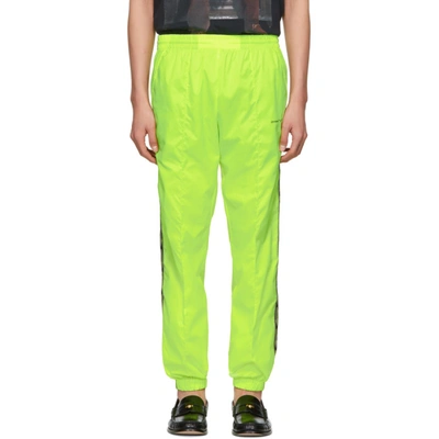 Off-white Yellow Jogging Lounge Trousers In 6200 Fluo Y