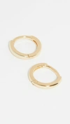 Shashi Katrina Hoop Earrings In Gold