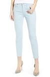 Ag Prima Crop Skinny Jeans In Distilled Blue In Distilled Blue