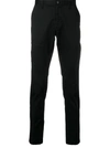 Michael Michael Kors Classic Chinos In Black