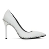 ALEXANDER WANG ALEXANDER WANG WHITE RIE HEELS