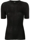 ROCHAS KNITTED LOGO TOP