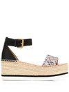 SEE BY CHLOÉ ANKLE STRAP SANDALS