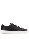 MONCLER MONCLER LACE-UP LOW SNEAKERS - 黑色