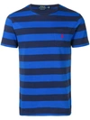 POLO RALPH LAUREN LOGO STRIPED T-SHIRT