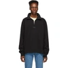 ACNE STUDIOS ACNE STUDIOS BLACK FARAZ ZIP-UP SWEATER