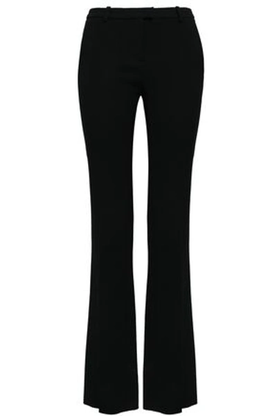 Roberto Cavalli Crepe Bootcut Trousers In Black
