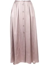 FORTE FORTE FRONT BUTTON MAXI SKIRT