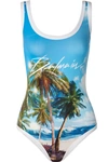 BALMAIN PRINTED SWIMSUIT