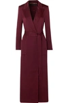 ROLAND MOURET HEATHCOAT CUTOUT HAMMERED-SILK TRENCH COAT