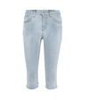 OFF-WHITE CROPPED JEANS,P00375864