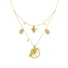 WANDERLUST + CO Reverie Gold Necklace