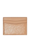 BURBERRY MONOGRAM LEATHER CARD CASE