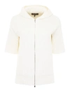 LORO PIANA SHORT-SLEEVED HOODIE,10842189