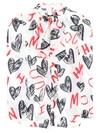 MOSCHINO PRINTED BLOUSE,10842183